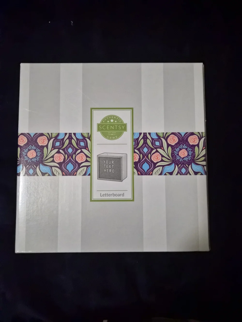 Scentsy Floral Letterboard